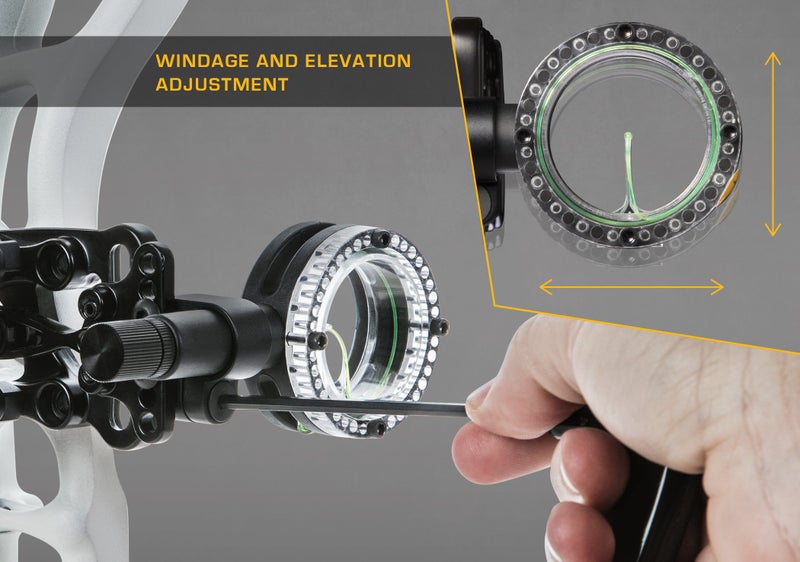 Trophy Ridge Drive Slider Bow Sight , Black - Image 3